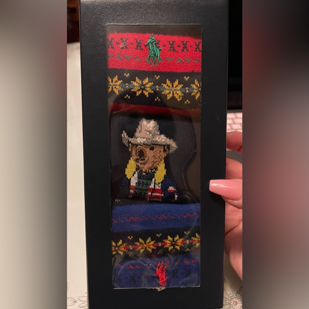 Exclusive Polo Ralph Lauren 3 pair socks set. Perfect for Father’s Day gift.